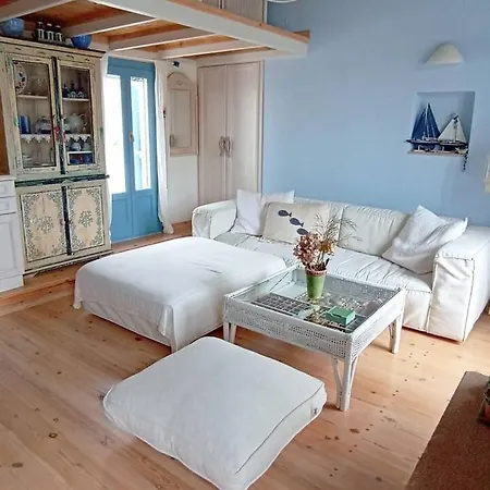 Blue & White Cycladic House - 100m From The Prázdninový dům Mégas Yialós-Nítes
