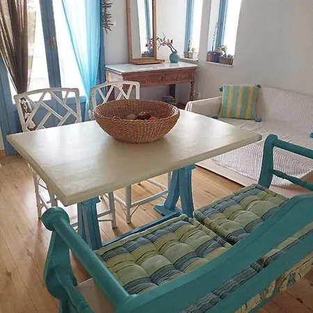 Blue & White Cycladic House - 100m From The Semesterbostad