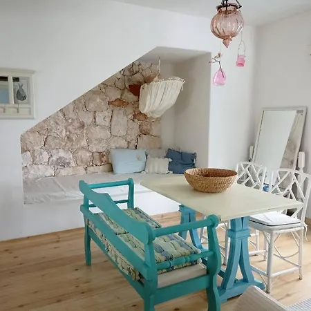 Blue & White Cycladic House