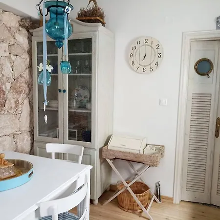 Blue & White Cycladic House